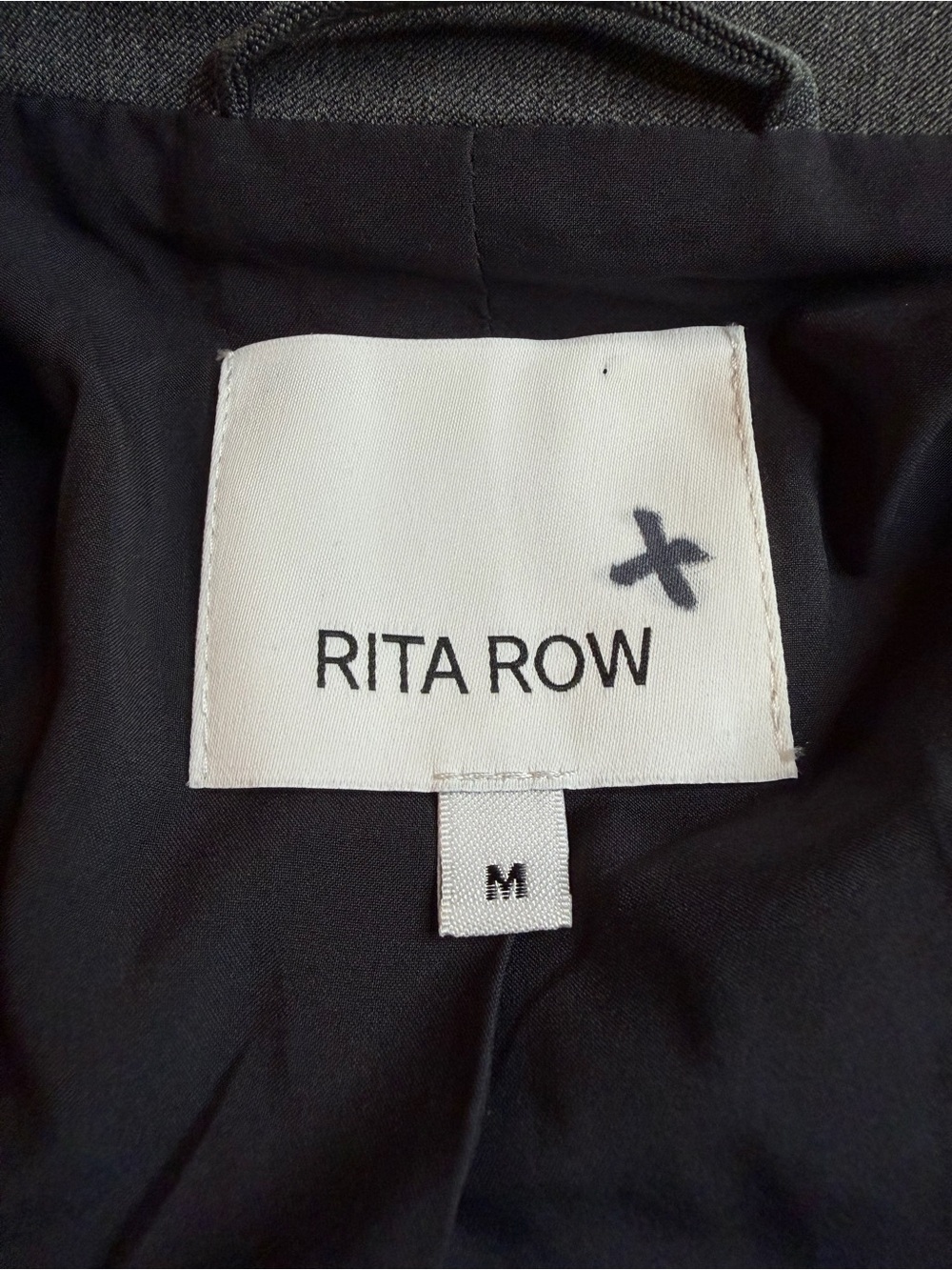 Rita Row Noufonts Longline Coat | Dark Grey | Size M - Picture 7 of 13